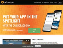 Tablet Screenshot of calldorado.com